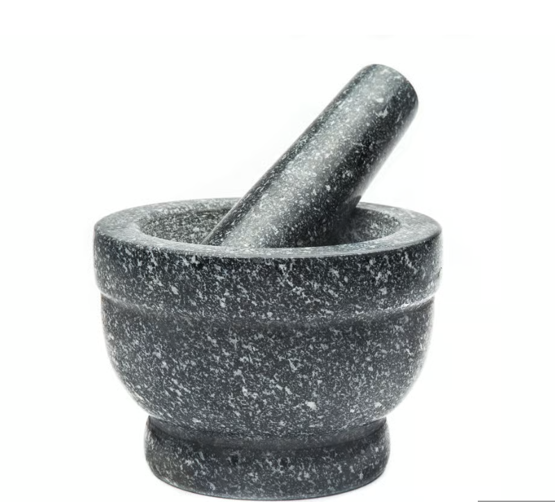 Granite Mortar + Pestle