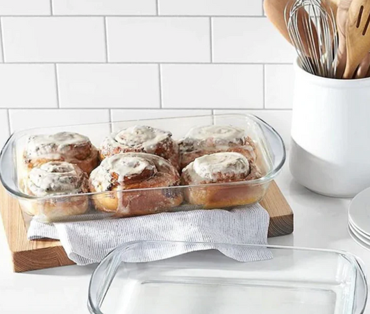 Ovenchef Rectangular Glass Roaster