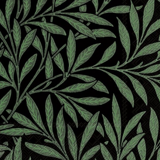 Lunch Napkin - Black Willow