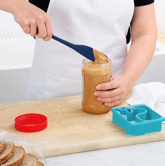 Tovolo Silicone Jar Scraper - Indigo