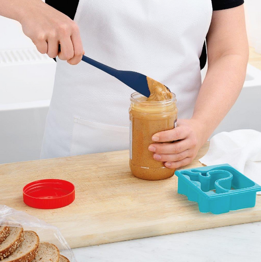 Tovolo Silicone Jar Scraper - Indigo