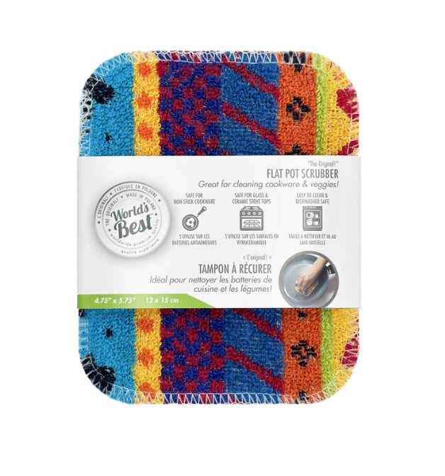 World’s Best Flat Pot Scrubber