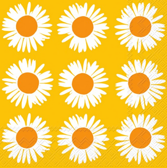 Marimekko Cocktail Napkin - Daisy
