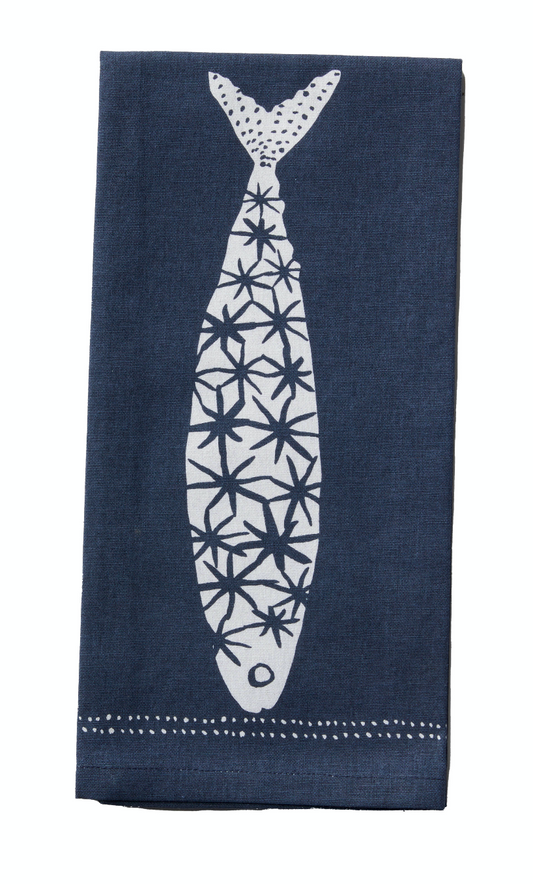 Holy Mackerel Dish Towel