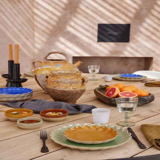 Marrakesh Salad/Dessert Plate - Cumin