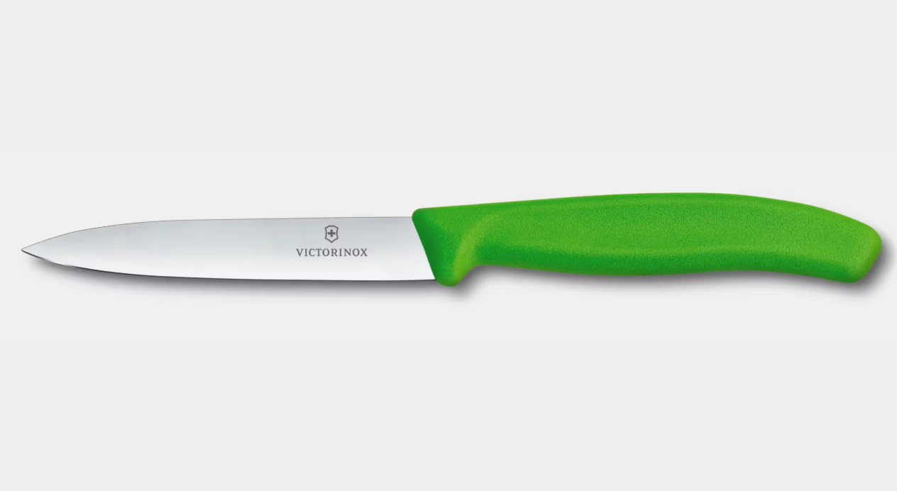 VICTORINOX Paring Knife - 4” - Straight Blade, Pointed Tip