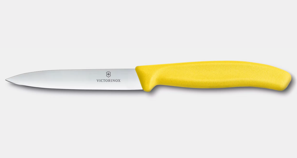 VICTORINOX Paring Knife - 4” - Straight Blade, Pointed Tip